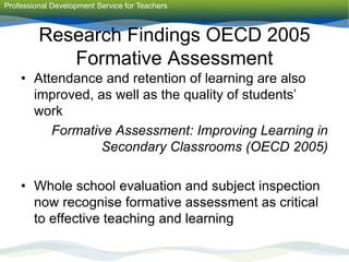 Using Assessment to Support Teaching and Learning.ppt