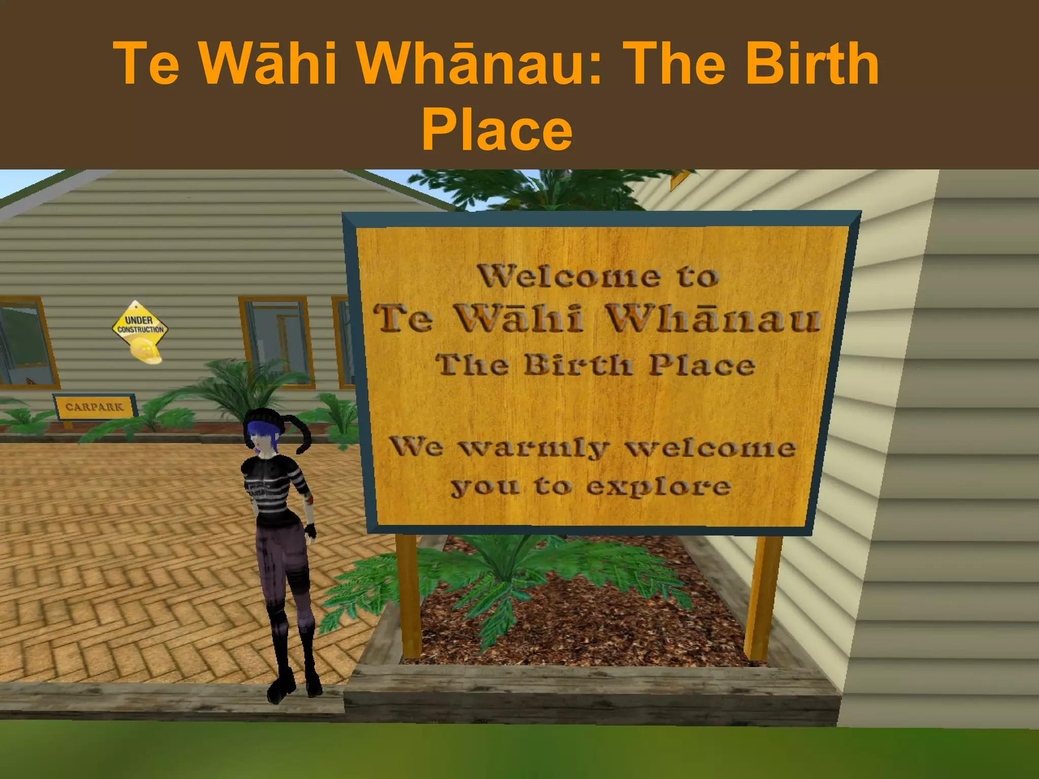 Te Wāhi Whānau: The Birth Place 
