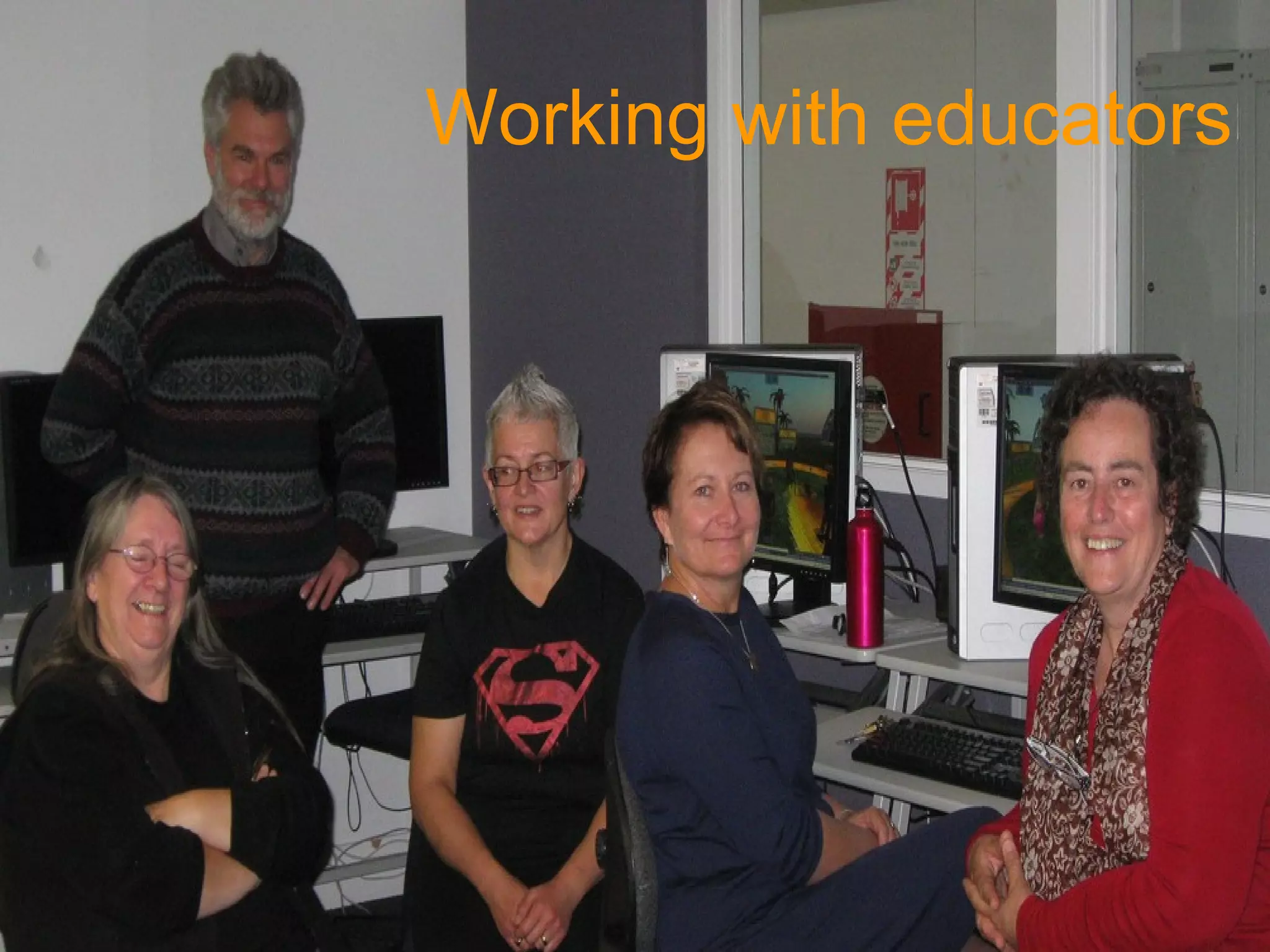 Working with educators 