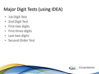 Using benford's law for fraud detection and auditing | PDF