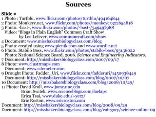 Using Blogs to Promote Science Literacy