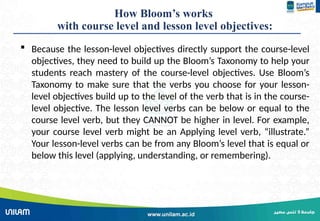Learning Objective Blom Mastering Bloom's Taxonomy for Effective Digital Learning Objectives | PPTX