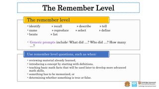 Chapter 4: Using Bloom Taxonomy to Improve Student Learning_Questioning ...