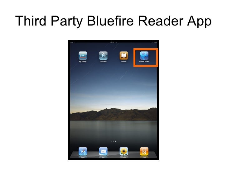Bluefire reader app for android
