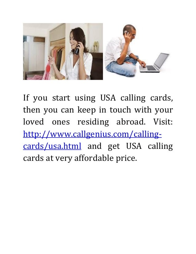Using Calling Cards Can Make International Calls Cheaper For You
