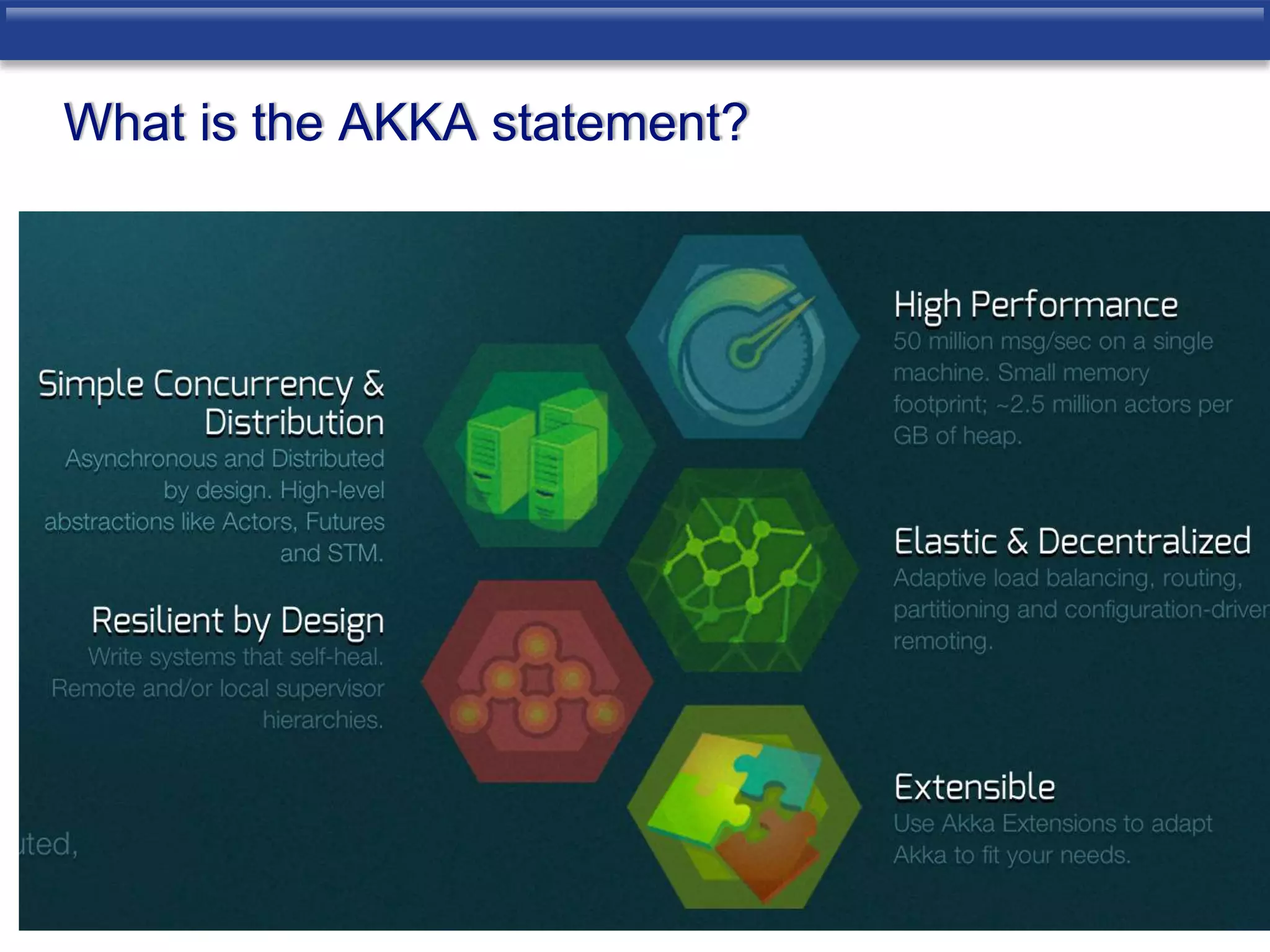 What is the AKKA statement? 
 