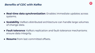 Using Change Data Capture (CDC) to Ingest Data into Apache Kafka | PDF