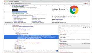 Using Chrome Dev Tools | PDF