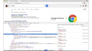 Using Chrome Dev Tools | PDF