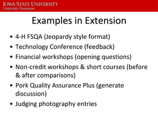 Using Clickers For Instant Feedback Robin Brekke