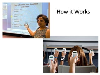 Using clickers to improve student understanding | PPT