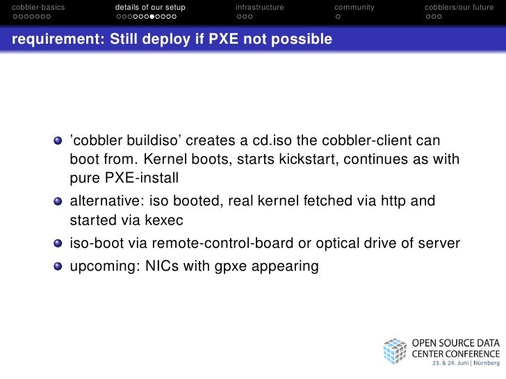 pxe server using sles11 In this tutorial, we are going to see how to setup a pxe server on centos 7 server, and install centos 7 64 bit edition on our client system using the pxe server install pxe server first, you should install and configure dhcp server on your pxe server. pxe server using sles11 In this tutorial, we are going to see how to setup a pxe server on centos 7 server, and install centos 7 64 bit edition on our client system using the pxe server install pxe server first, you should install and configure dhcp server on your pxe server.