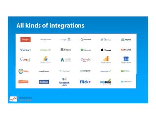 All kinds of integrations
 