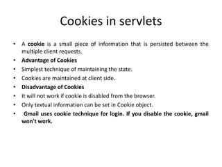 Using cookies and sessions | PPTX