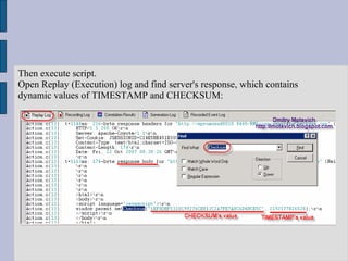 Using correlation in loadrunner 80 | PPT
