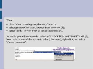 Using correlation in loadrunner 80 | PPT