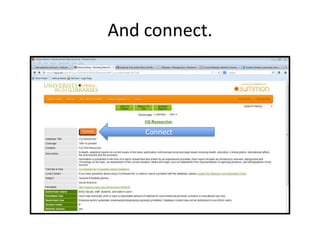 And connect.
Connect
 