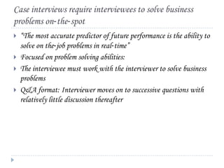 Interview Logic Problem Using critical thinking to crack case based interviews | PPTX