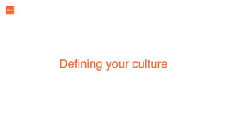 What is
Culture?
Culture is a set of shared:
• Beliefs
• Values
• Experiences
• Ways of being
 