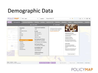 Demographic Data
6
 
