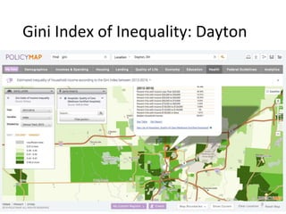 Gini Index of Inequality: Dayton
9
 