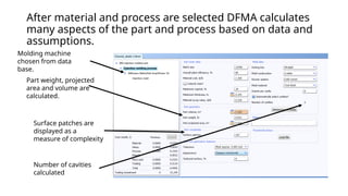 Using DFMA software for injection molded parts.pptx