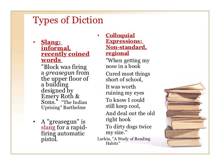 types of diction