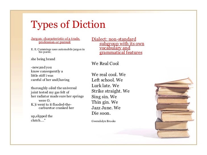 types of diction