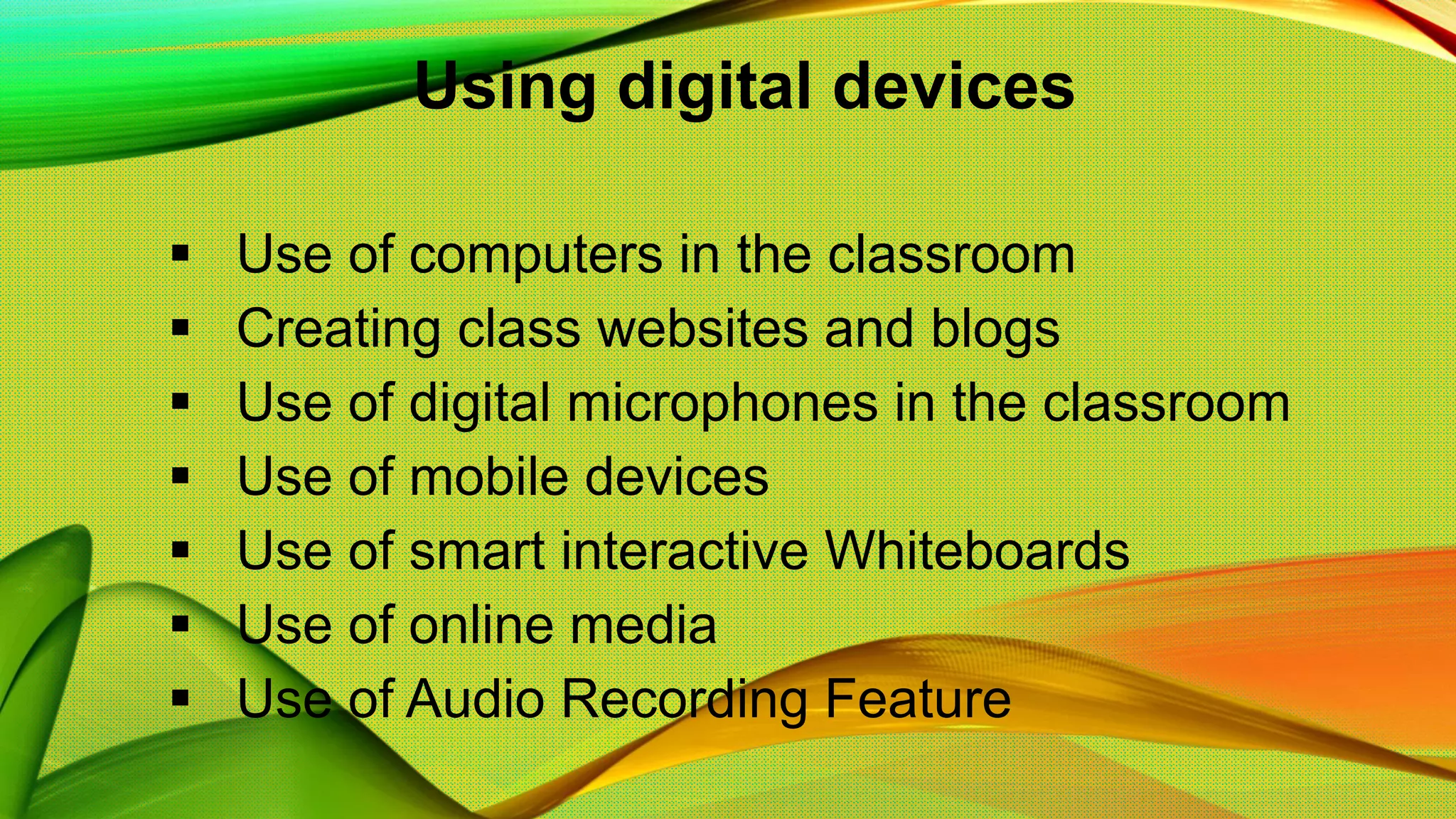 Using digital devices | PPTX