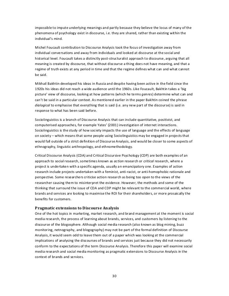Discursive strategy meaning