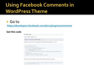  Go to
https://developers.facebook.com/docs/plugins/comments
Get this code
 