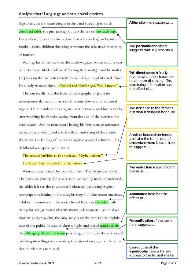 Using effective language and structure