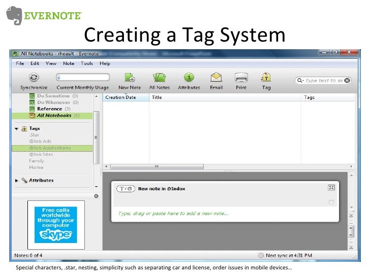 what is evernote v 5.1.1