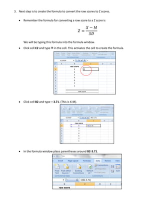 Click on data in tool bar and data-analysis (make sure you have the Analysis ToolPak loaded in Excel).