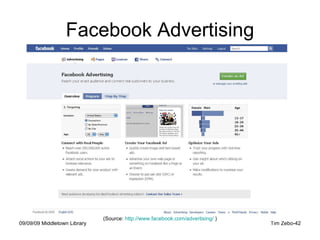 Facebook Advertising (Source:  http://www.facebook.com/advertising/  ) 