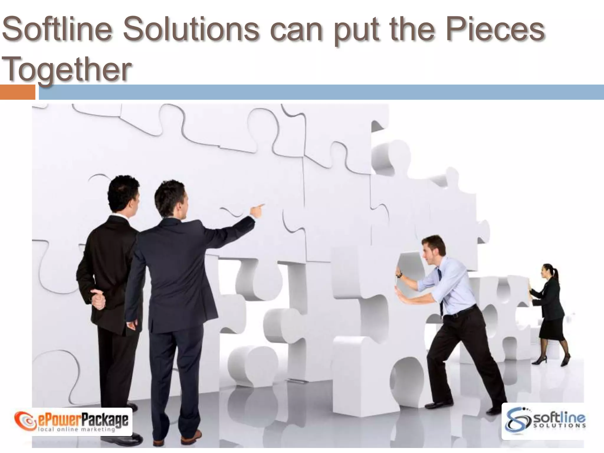 Softline Solutions can put the Pieces Together 