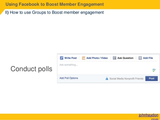 Traditional methods to increase the size of the member