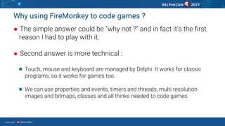 Using FireMonkey as a game engine | PDF | Operating Systems | Computer ...