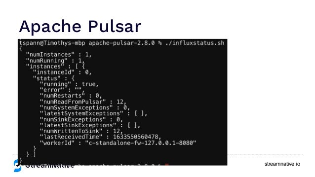 streamnative.io
Apache Pulsar
 