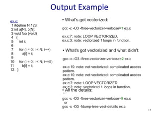 Q4.11: Using GCC Auto-Vectorizer | PDF