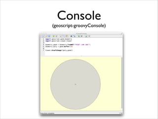 Using Geoscript Groovy