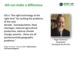 Local Response CoordinationThe SMART Board interactive whiteboard conveys information in a highly visible manner and acts as a common frame of reference for response coordinationLocations of critical infrastructure and mobile data captured in the field can be displayed instantlyTouch screen controls integrate with the corporate GIS - Drag from legend onto map to create new featuresEasy to usewww.smarttech.com