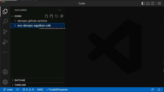 Using GitHub actions on AWS.pptx