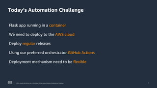 Using GitHub actions on AWS.pptx