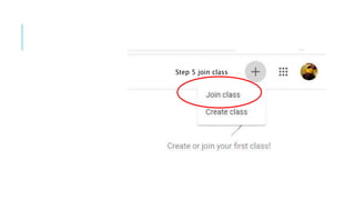 Step 5 join class