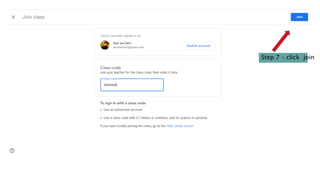Step 7 – click join