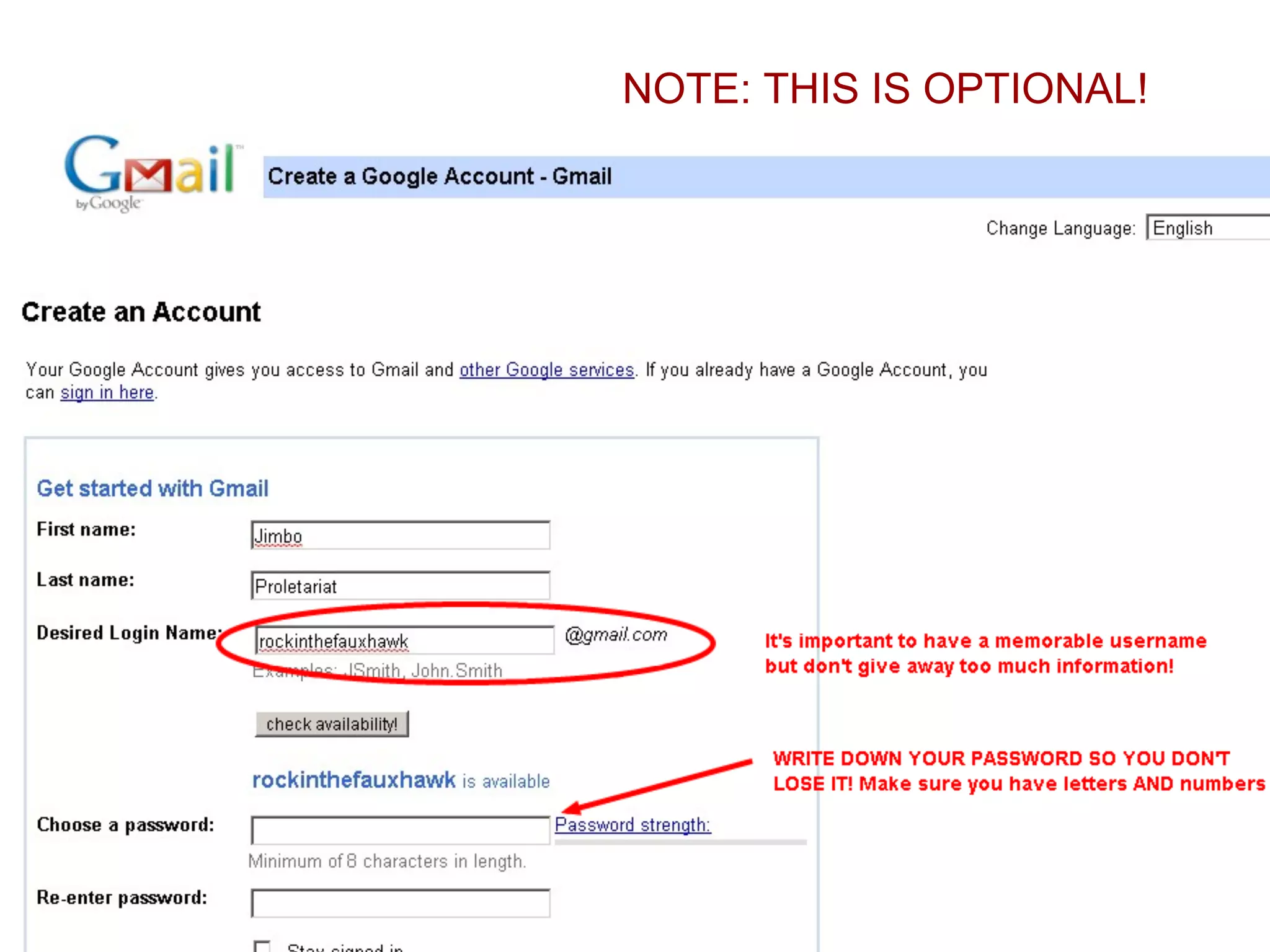NOTE: THIS IS OPTIONAL!