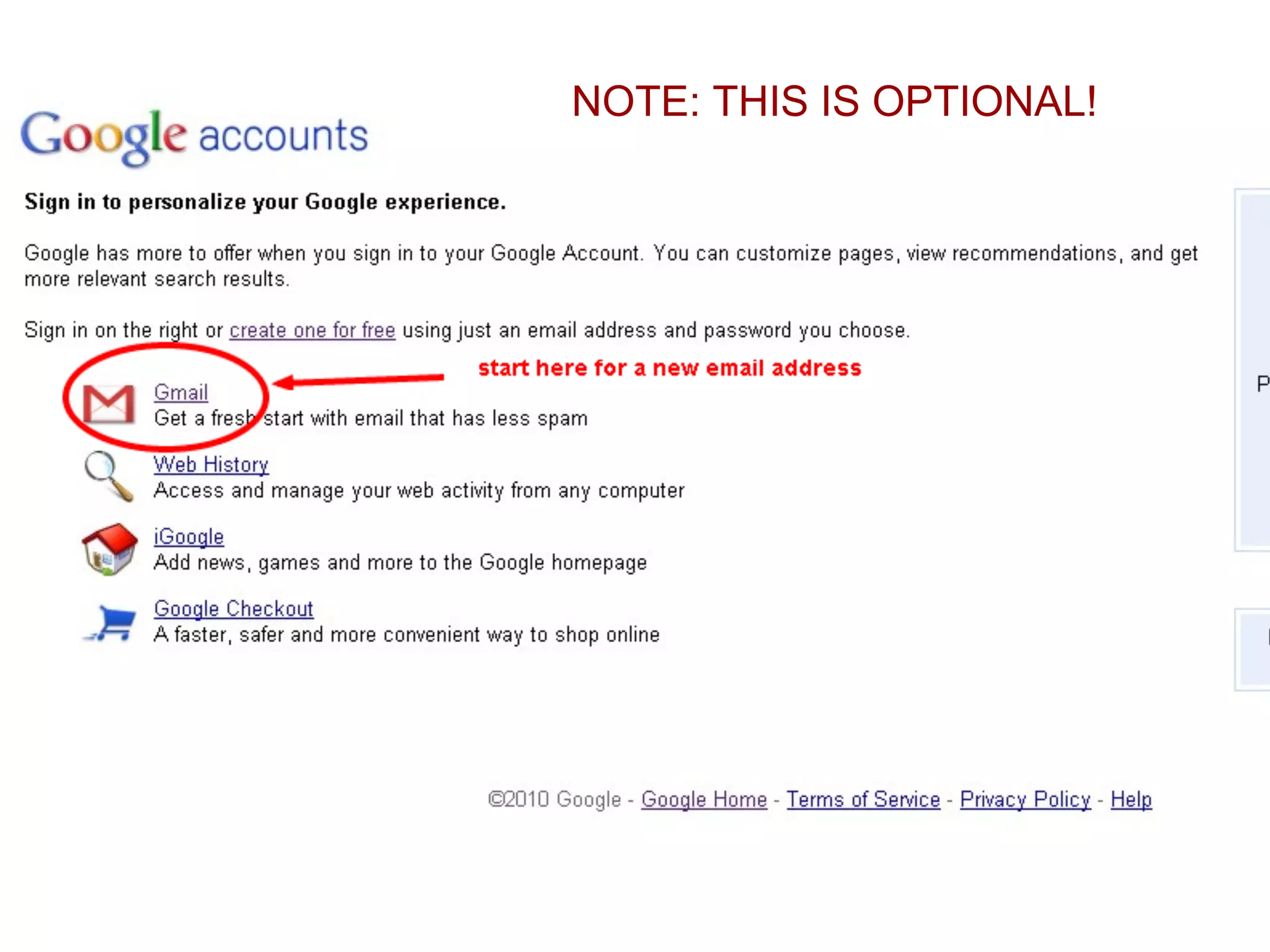 NOTE: THIS IS OPTIONAL!