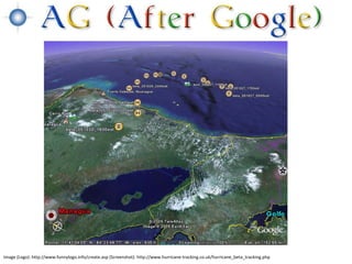 Image (Logo): http://www.funnylogo.info/create.asp (Screenshot): http://www.hurricane-tracking.co.uk/hurricane_beta_tracking.php
 