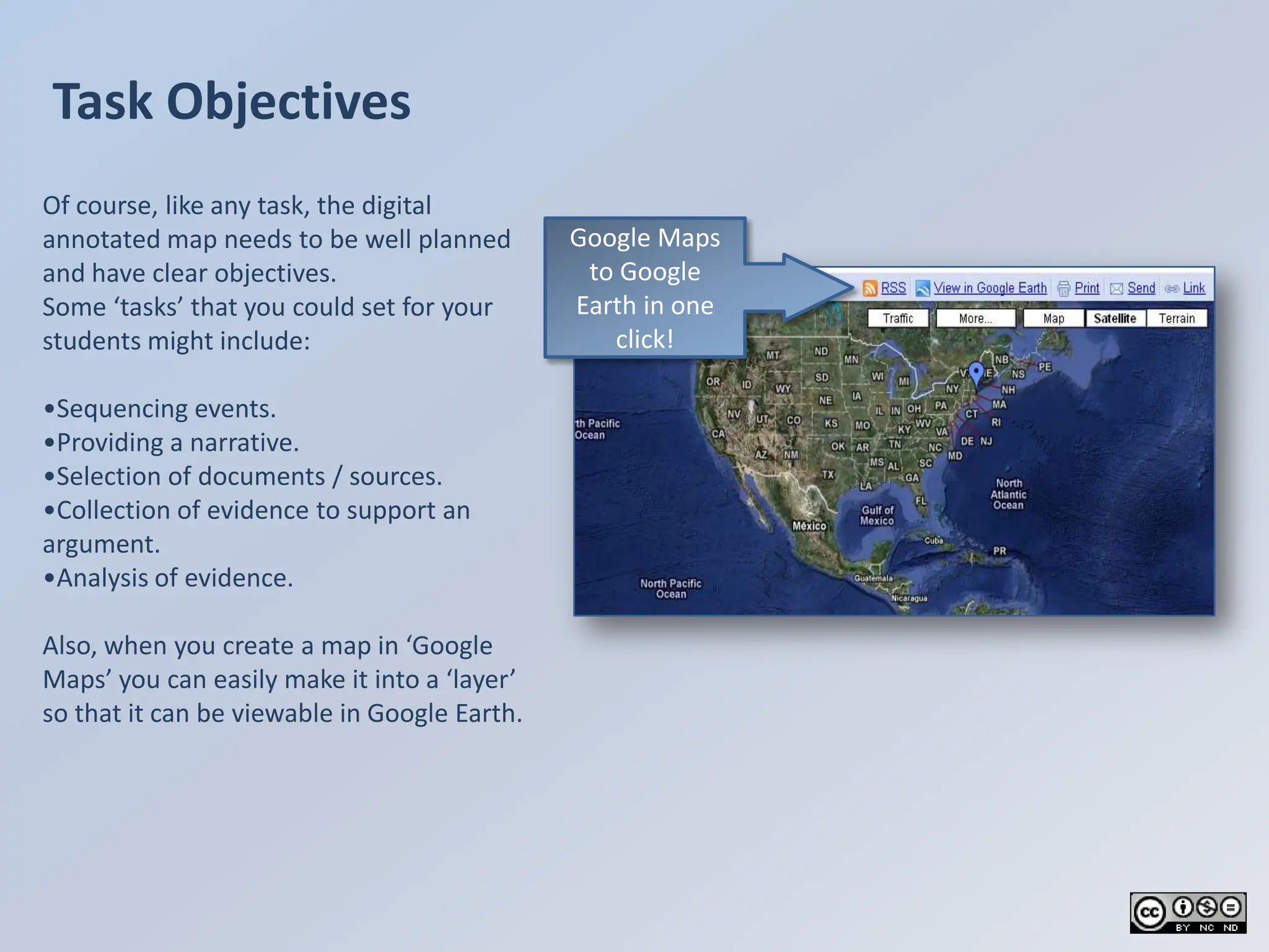 Using Google Maps For Your History Class